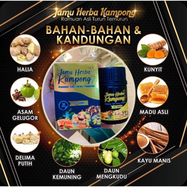 Jamu Herba Kampung Ubat Kurus Paling Berkesan Shopee Malaysia