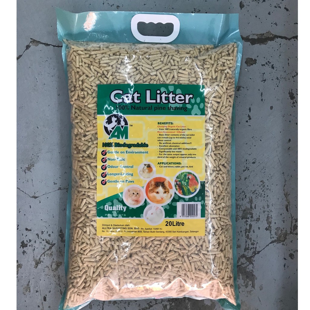 pine litter toxic to cats