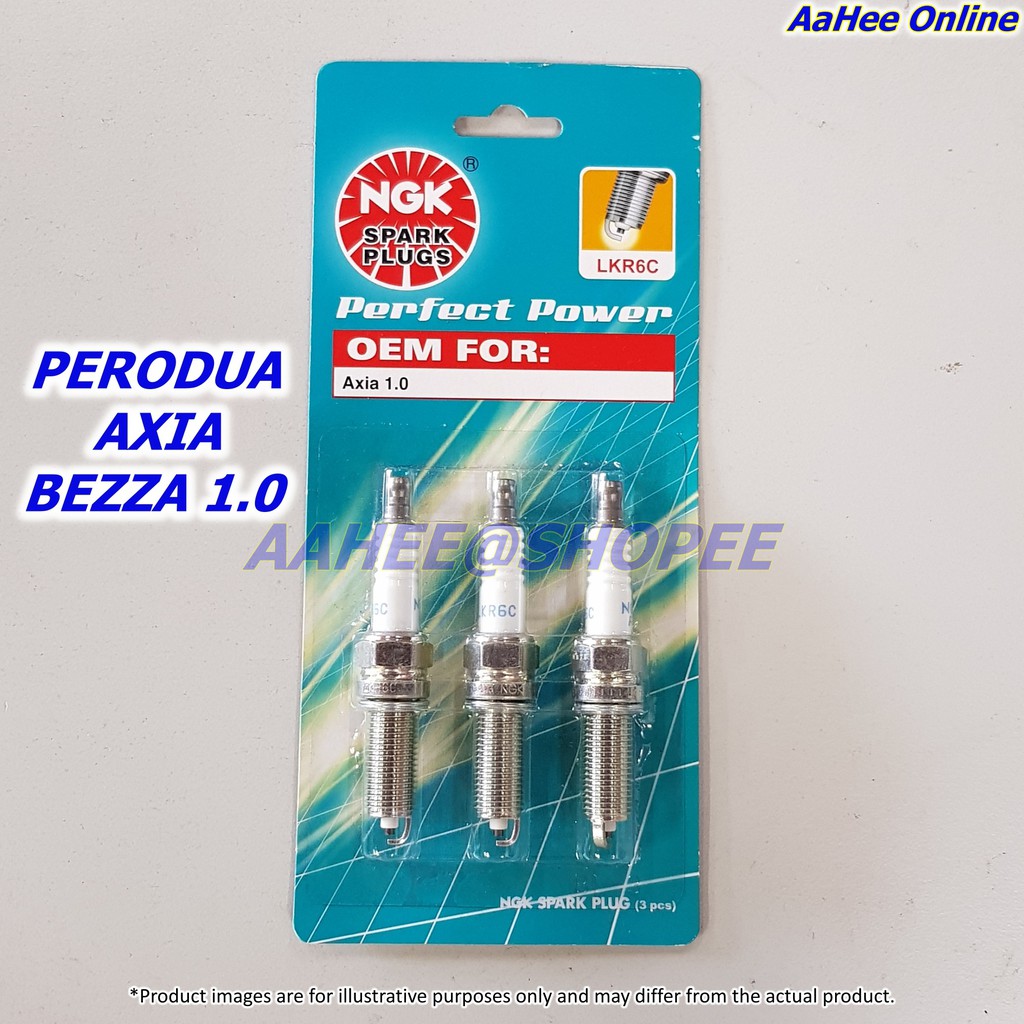 Spark Plug Perodua Axia Bezza 1.0 NGK Original LKR6C Shopee Malaysia