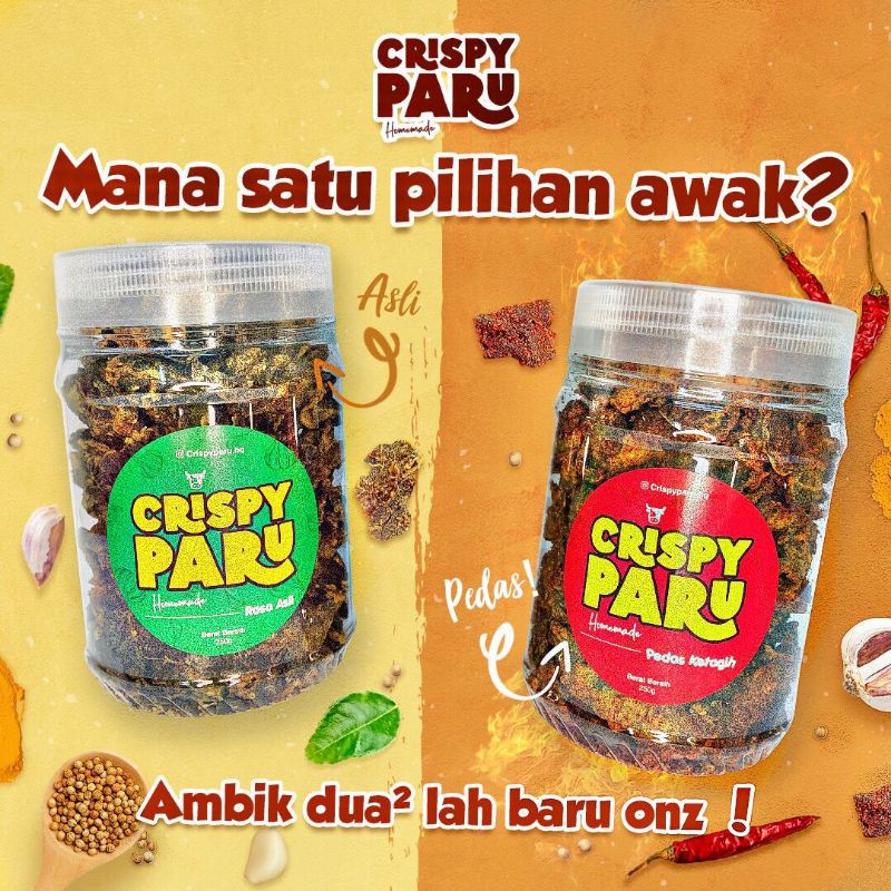 FREE GIFT CRISPY PARU HOMEMADE (250g)