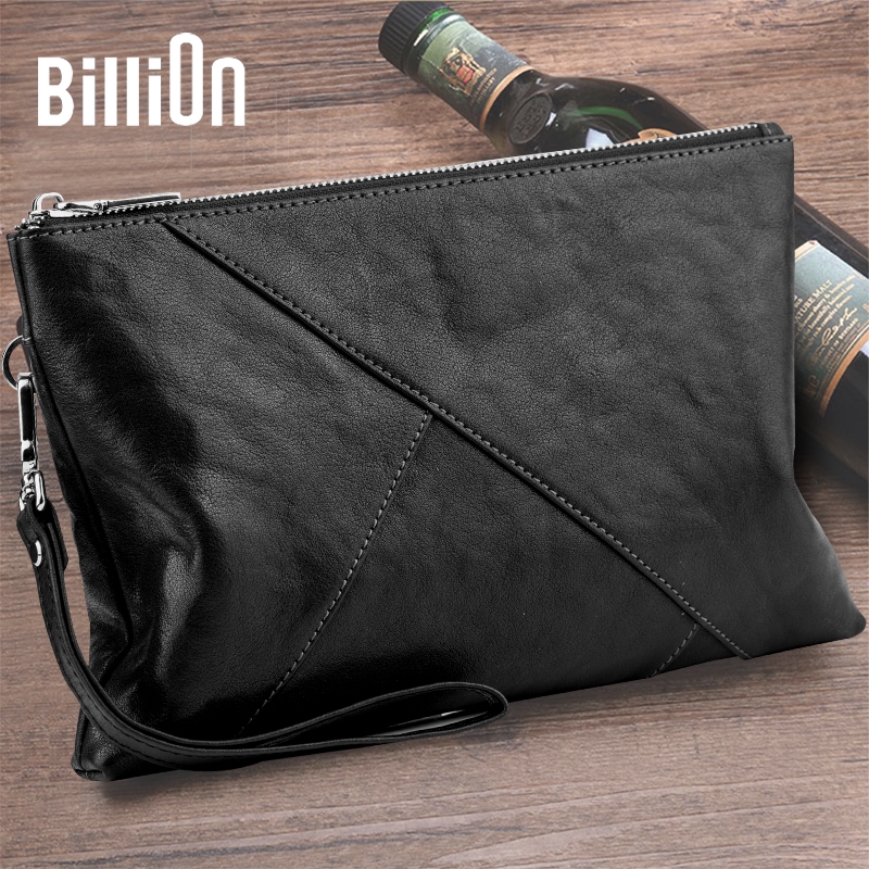 mens clutch bags leather