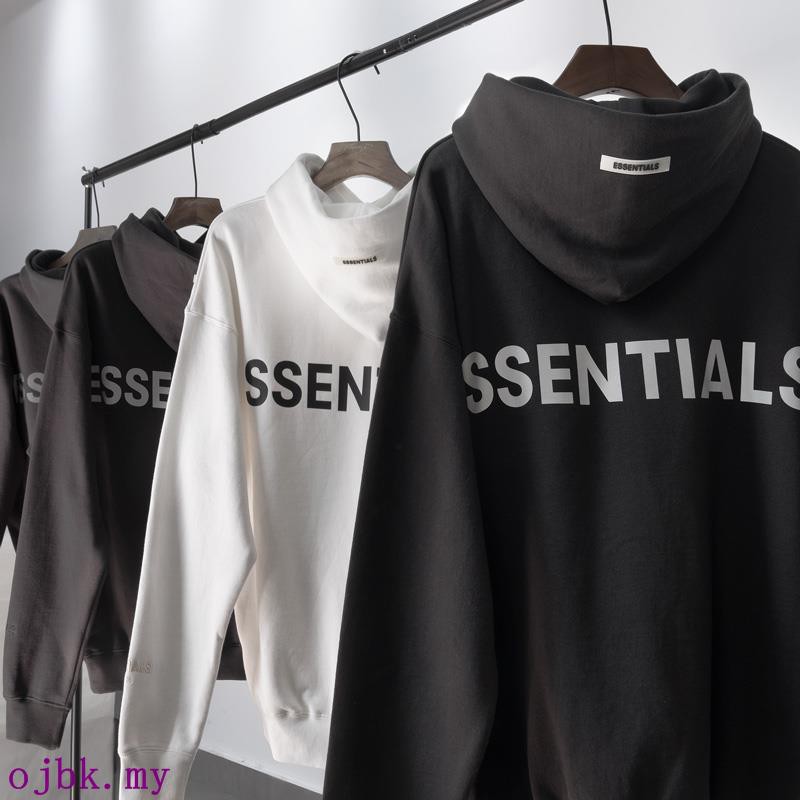 essentials reflective hoodie