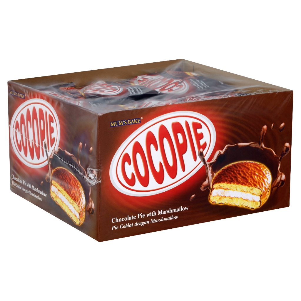 Mum's Bake Cocopie Chocolate Pie With Marshmallow (24 x 25g) Shopee