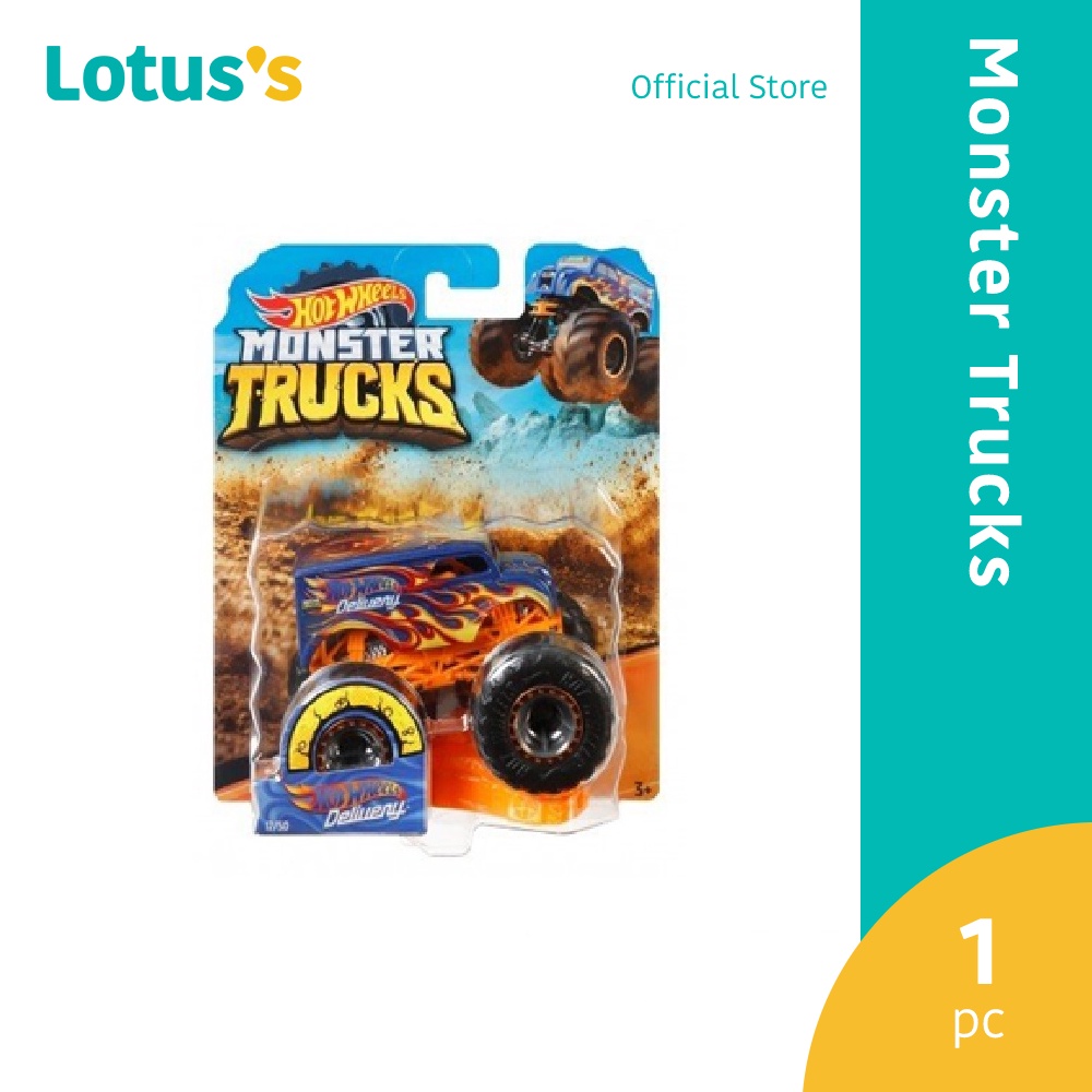 Hot Wheels FYJ44 Monster Trucks 164 Scale DieCast Assortment with