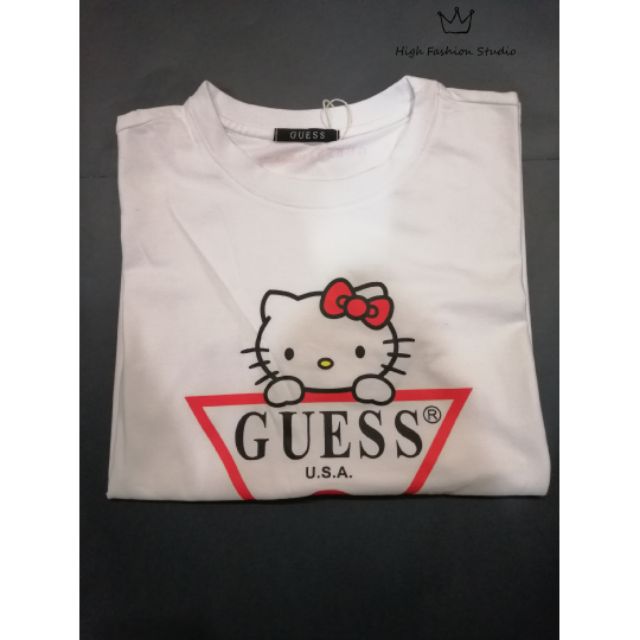 guess hello kitty shirt