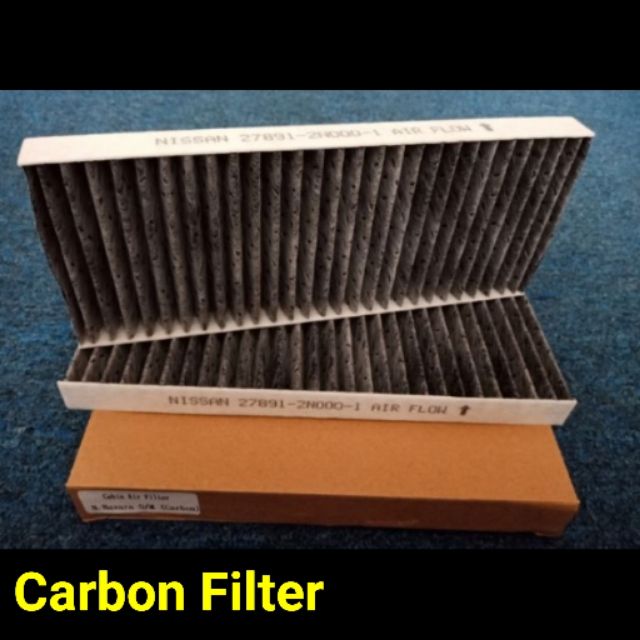 Cabin Air Filter & Engine Air Filter Nissan Navara D40 Shopee Malaysia