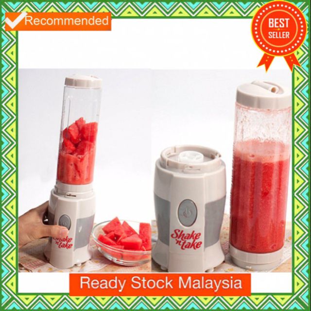 Blender Jus Buah / shake & take 2 bottle Shopee Malaysia