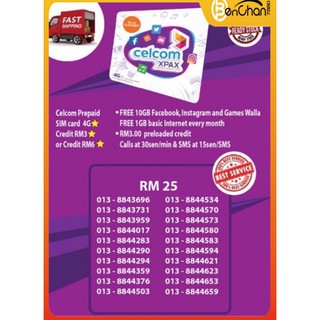 5 Hotlink Unlimited Prepaid Sim Pack Credit Rm5 Shopee Malaysia