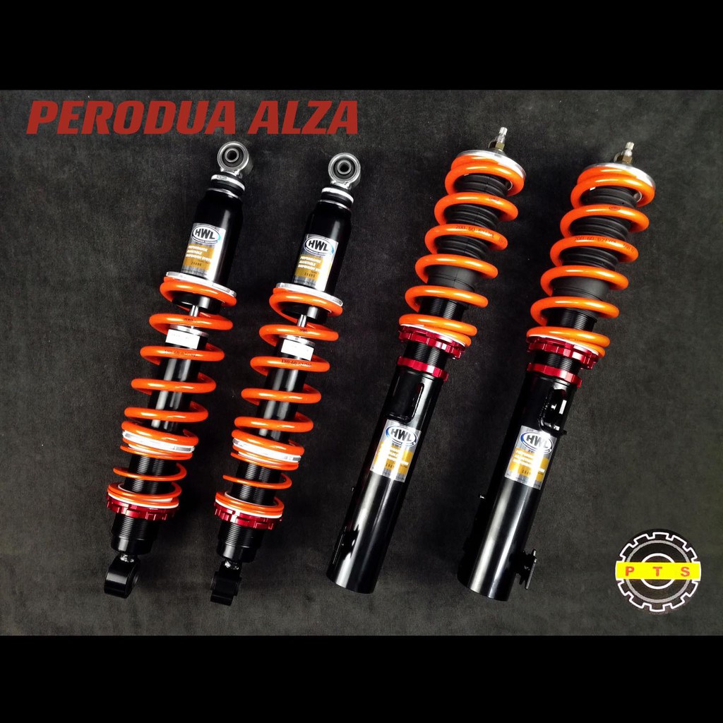 Adjustable Absorber ** PERODUA ALZA HWL ST1 Hi Low Soft Hard Bodyshift