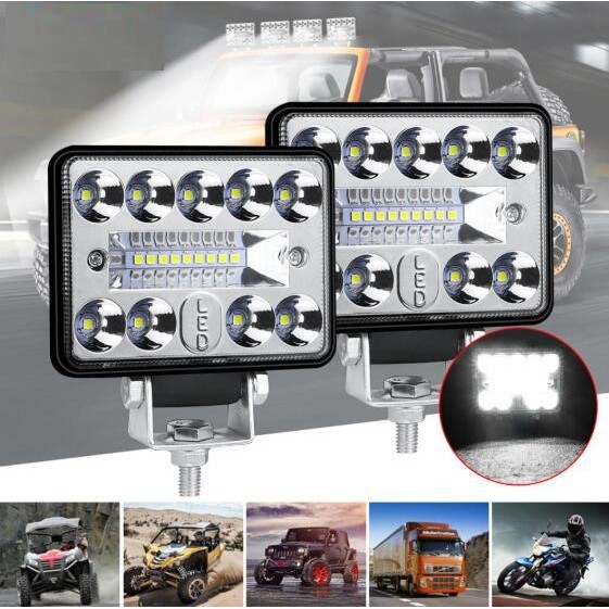 Work Light Car LED Fog Light 18LED 54W 12V 24V 6500k Truck Tractor Off Road Mini Ledbar Off Road Spotlight Auto Motor Accessories