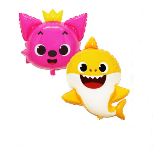 Pinkfong Baby Shark Big Character Helium Balloon Birthday Party Supplies Decor Shopee Malaysia