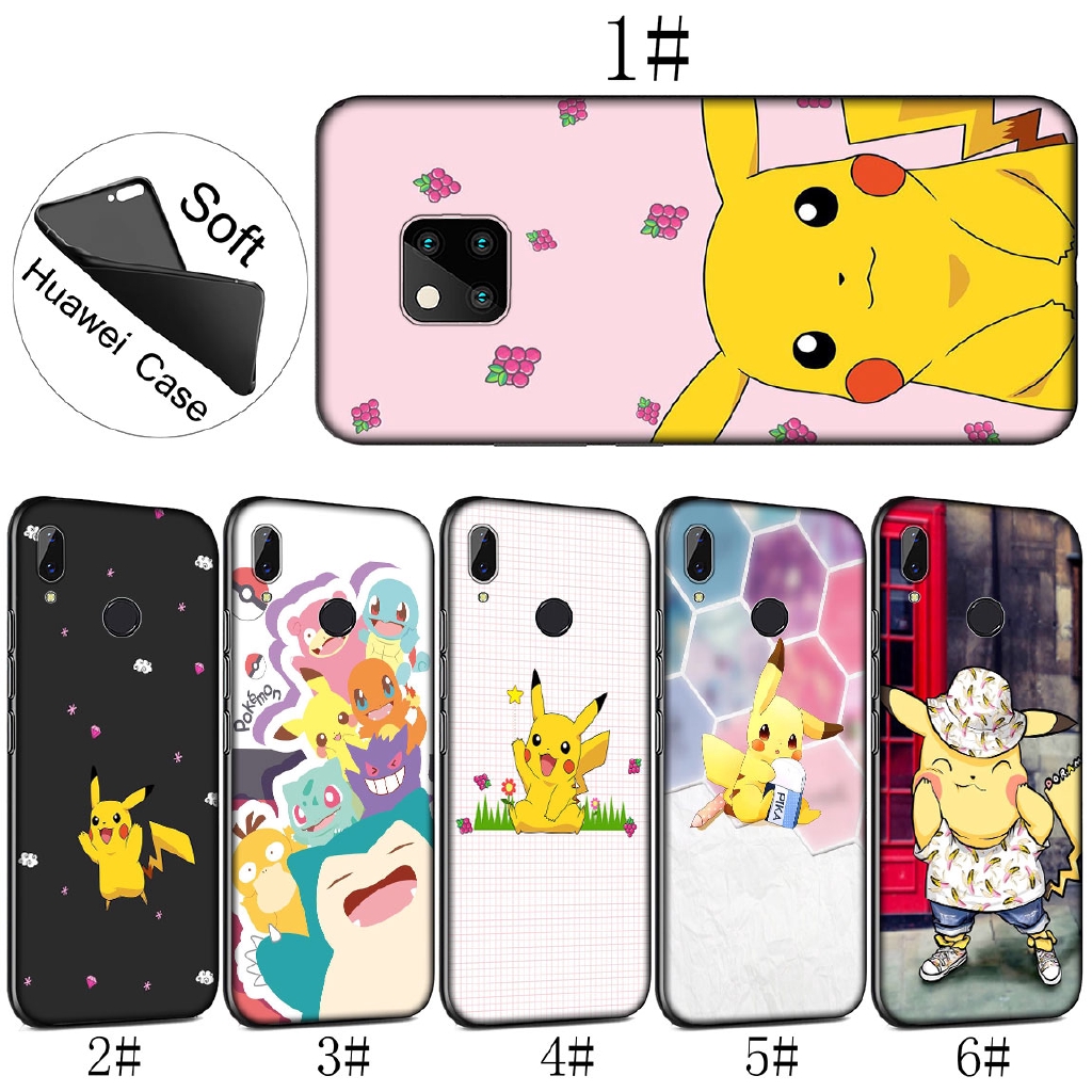 Huawei Mate Pro Nova 2i 3 3i 4 Lite Soft Cover Pokemon Pikachu Phone Case Shopee Malaysia