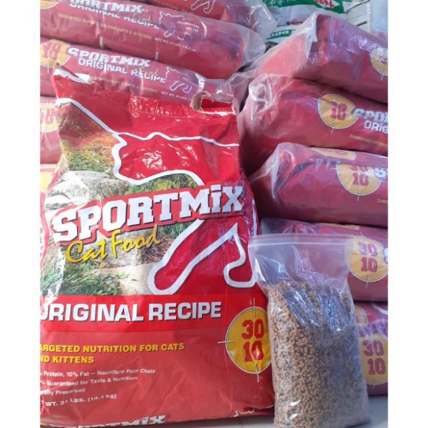 1 kilogram of Sportmix cat food imported the US official channel (New