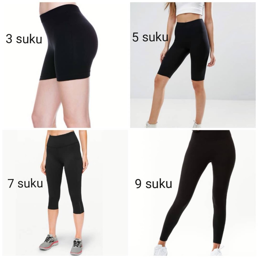 Women S Super Elastic Comfortable Legging Seluar Legging Perempuan Shopee Malaysia