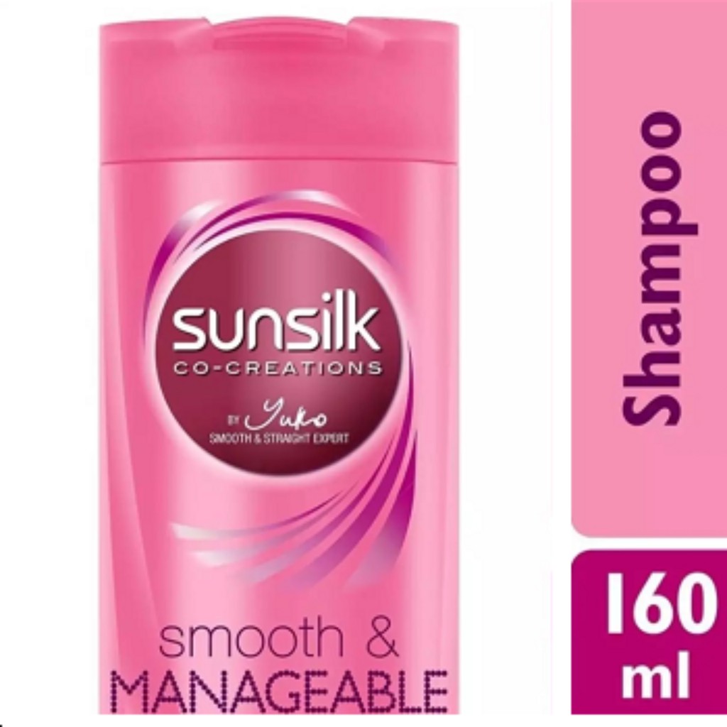 SUNSILK SMOOTH & MANAGEABLE SHAMPOO 160ML