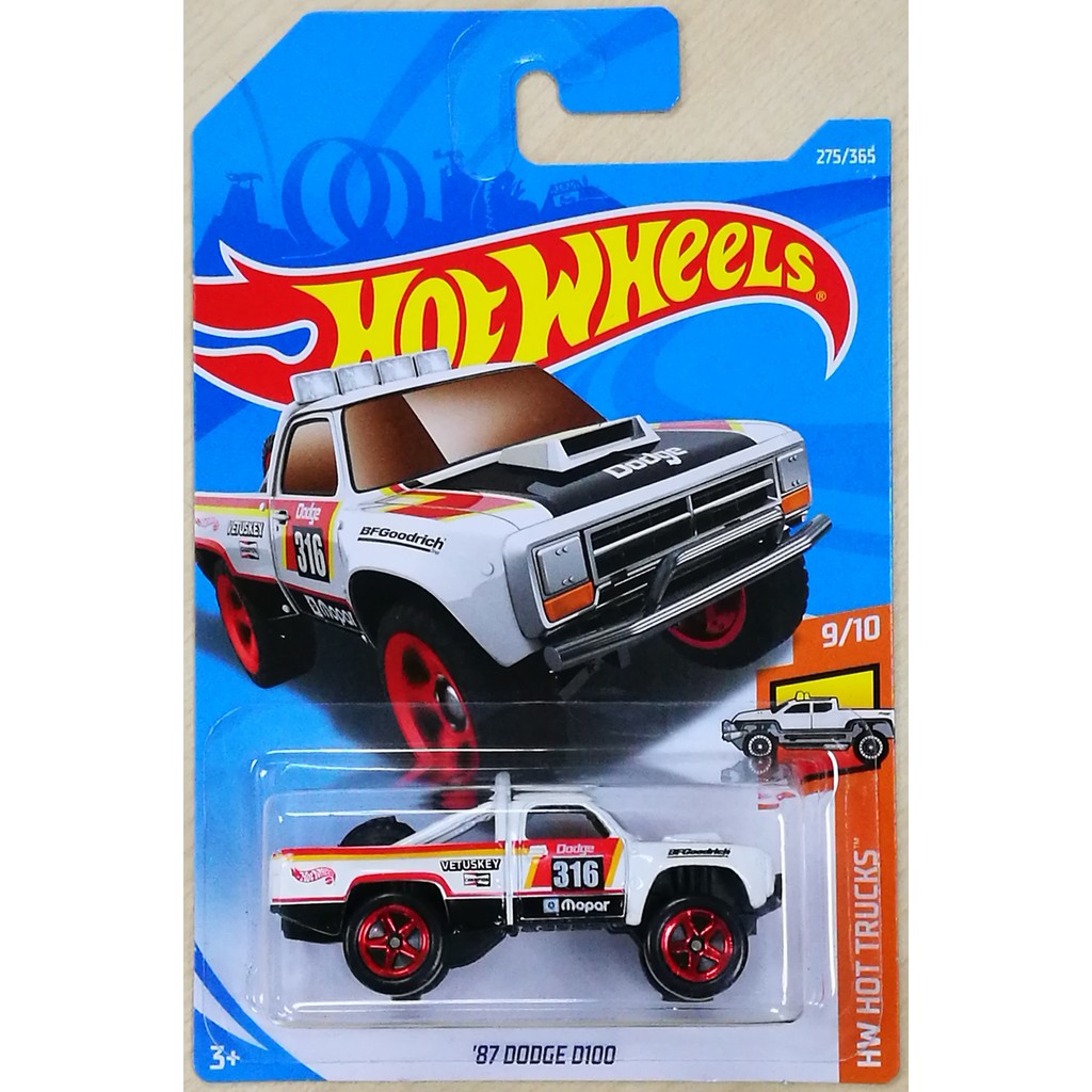 hot wheels dodge d100