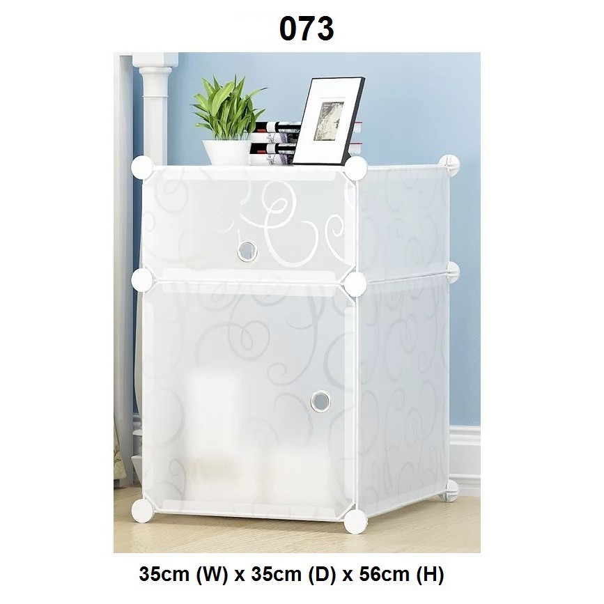 0073 Av 2 Cubes Cabinet Diy Storage Shopee Malaysia