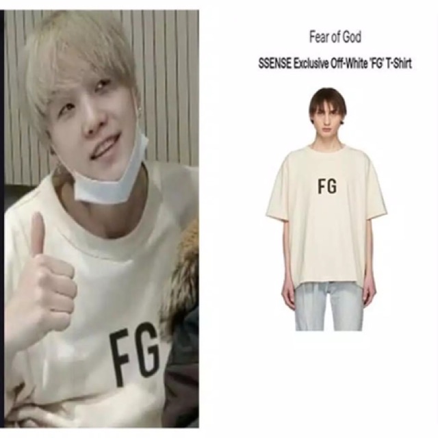 fear of god shirt bts
