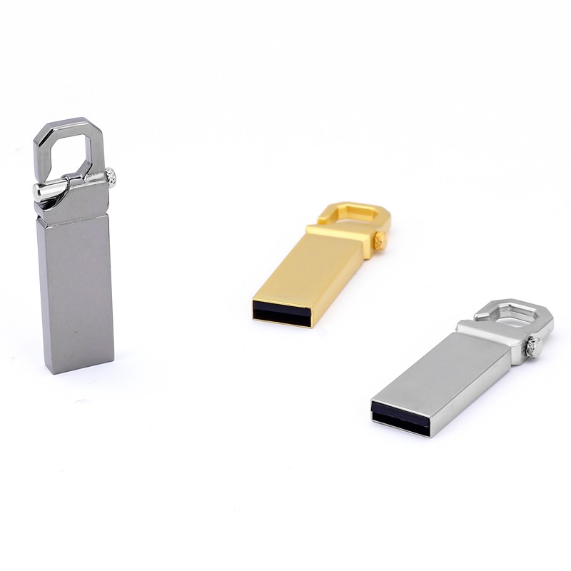 Waterproof USB 2.0 Gold Metal 16GB 8GB Mini Flash Drive Memory Storage 4GB lot