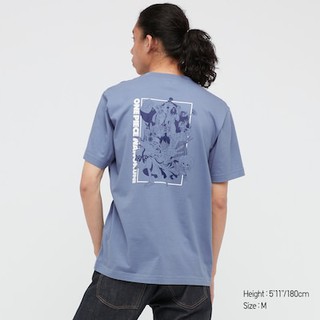 Uniqlo Men S Women S Ut One Piece Emperor Of The Sea Kaido Printed T Shirt Short Sleeve Uniqlo Shopee Malaysia