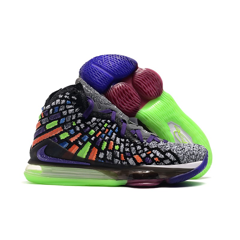 different color lebrons