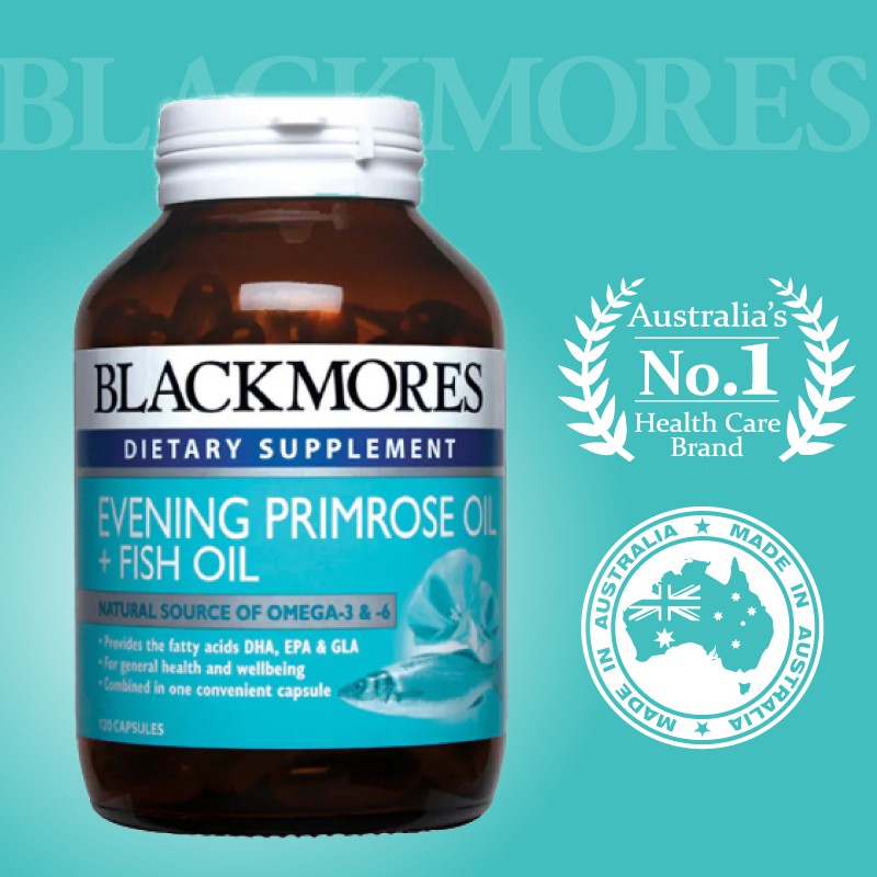 Blackmores Evening Primrose Oil + Fish Oil [30s / 120Capsules] (100