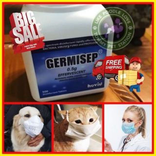 Germisep Disinfectant Germisep Tablet, Safe for cat&dog 1pc Disinfection tablet pet