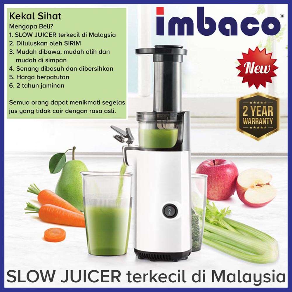 Slow Juicer Cold Press Multifunctional Juice Extractor Blender Food Processor Mesin Jus Blender Buah