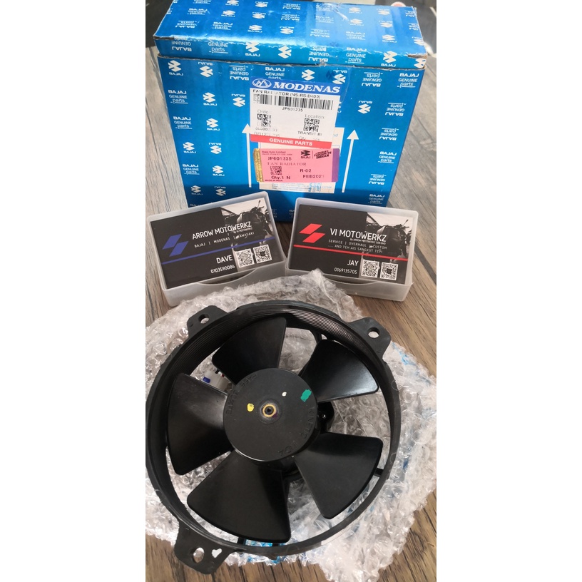 Modenas Bajaj Pulsar NS200 / RS200 / Dominar D400 Radiator Fan *Genuine ...