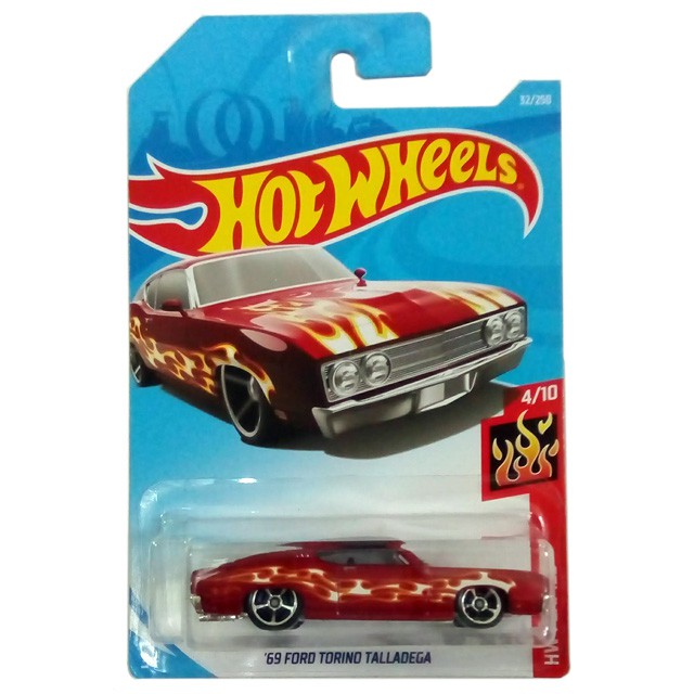 hot wheels 69 ford torino talladega hw flames