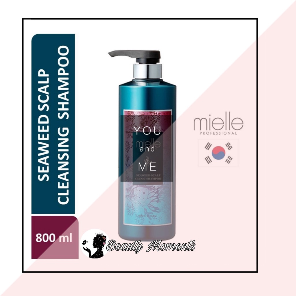 MIELLE PROFESSIONAL SEAWEED SCALP CLEANSING SHAMPOO 800ML | Shopee Malaysia