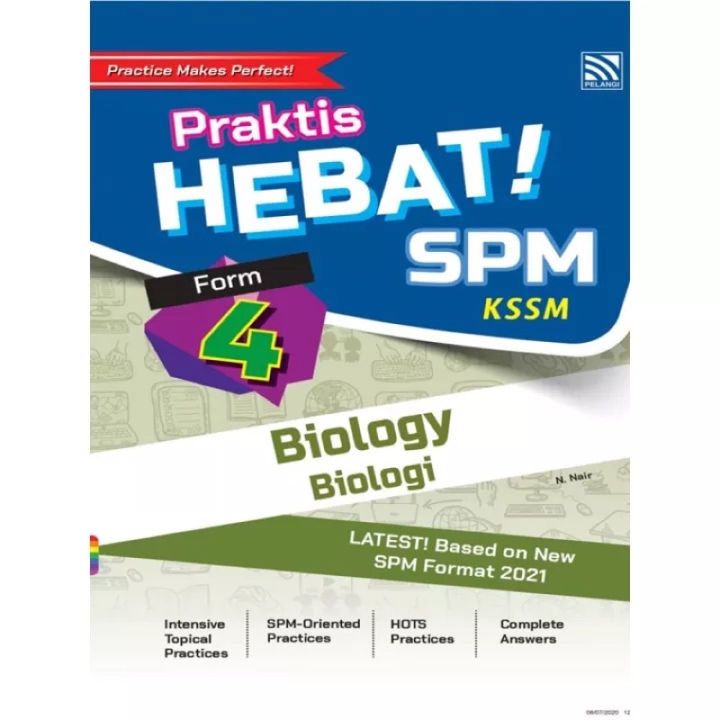 PRAKTIS HEBAT SPM KSSM FORM 4 BIOLOGY | Shopee Malaysia