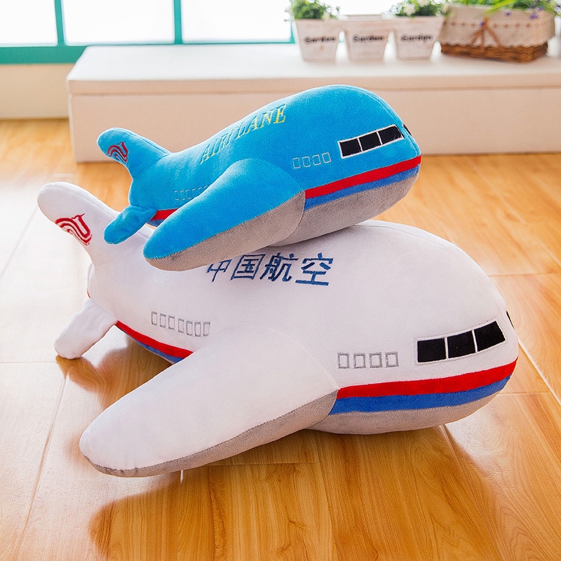 Airplane Model Plush Toy Small Doll Rag Big Cuddle Pillow