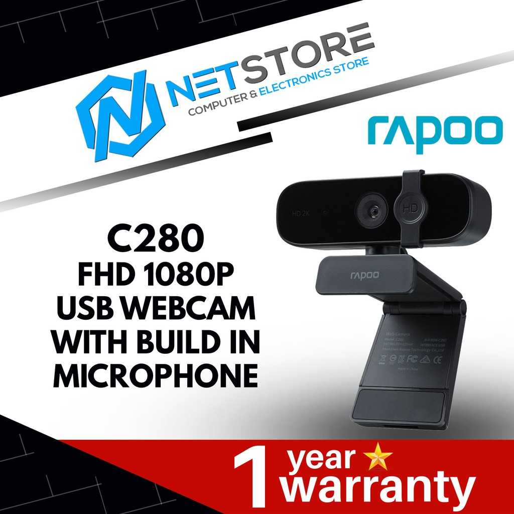 rapoo c280 full hd webcam