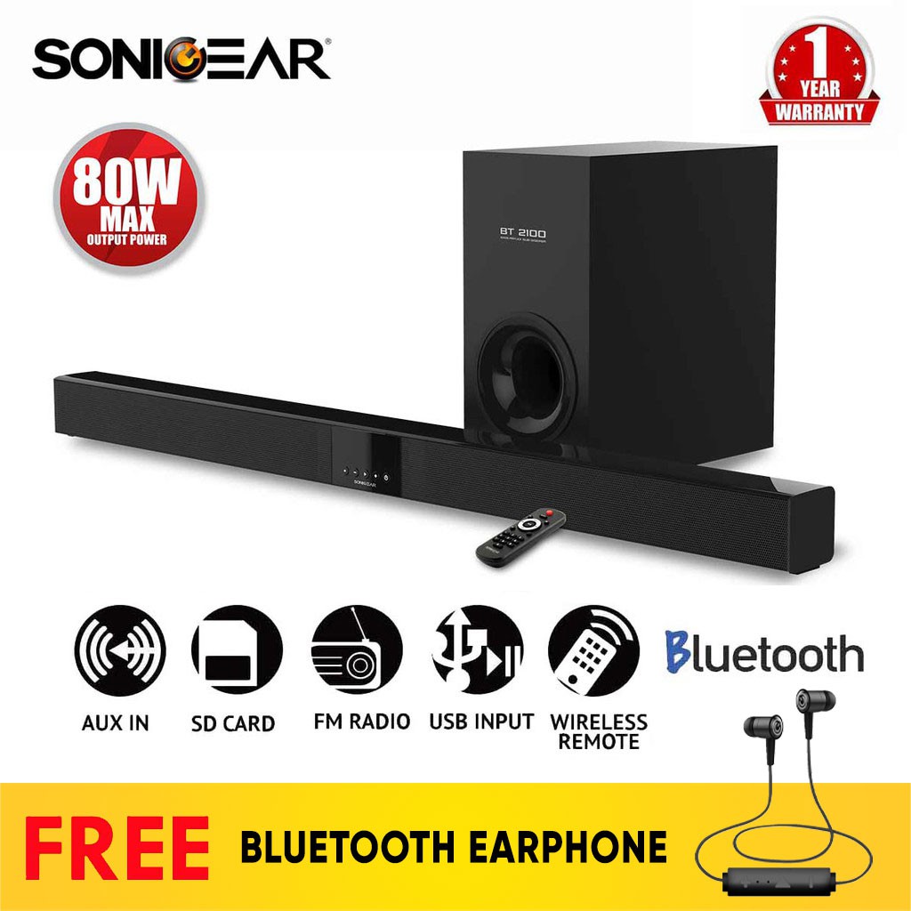 soundbar sonicgear