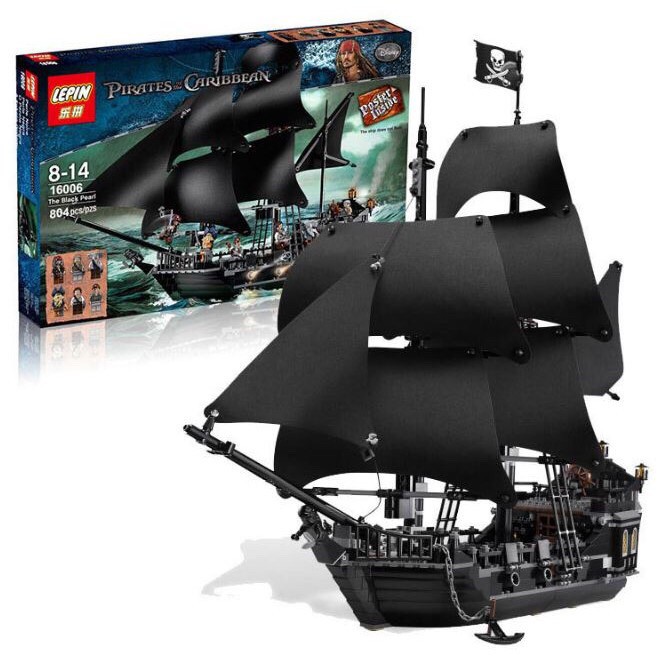 Lego pirates of the caribbean black pearl ebay