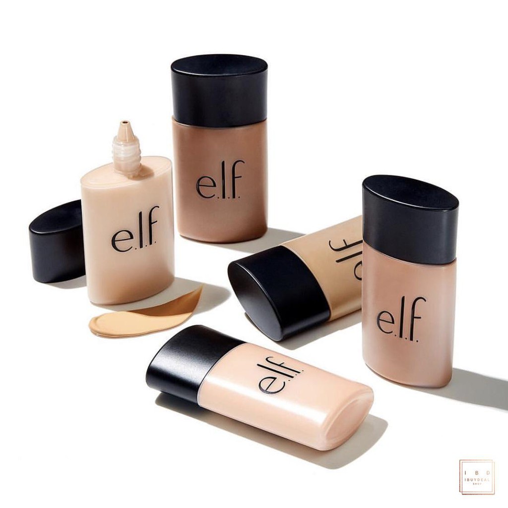 ELF Acne Fighting Foundation, Acne Treatment, Full Coverage, Oily and