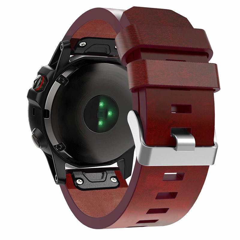 fenix 5x plus leather band