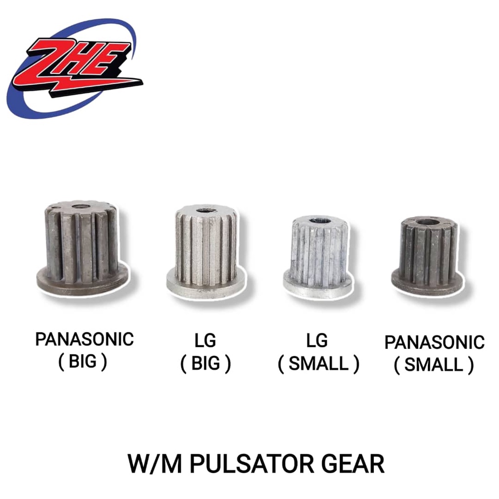 PANASONIC / LG WASHING MACHINE PULSATOR METAL SHAFT GEAR NUT / MESIN