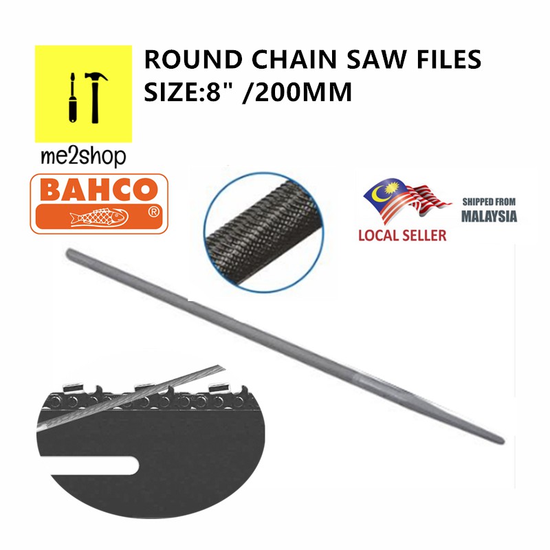 Bahco Bahco Hand Chainsaw File 8" 200mm 5/32" 