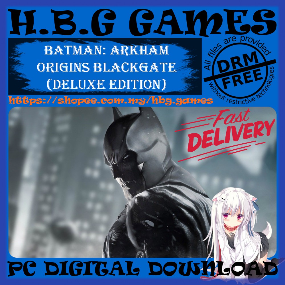 Batman Arkham Origins Blackgate (Deluxe Edition) [PC DIGITAL DOWNLOAD