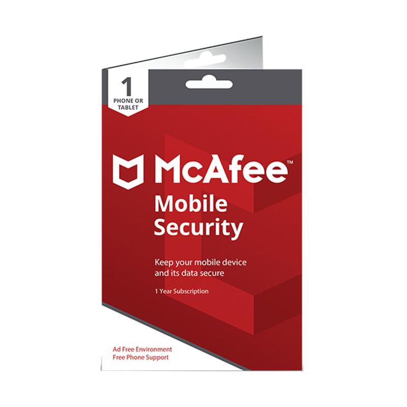 McAfee Mobile Security 1 Device | 1 Year ( Online Delivery - No CD ) - ( Android only )