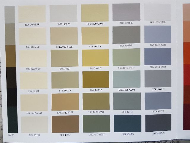 Katalog Warna  Cat  Kayu Nippon  Paint