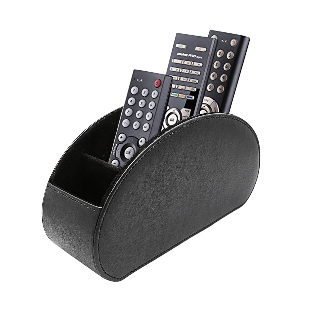 TV Remote Control Holder with 5 Spacious Compartments Useful Gift Multi ...