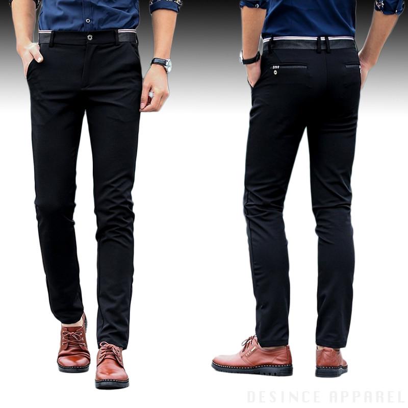 READYSTOCK💥 SELUAR SLACK LELAKI SLIMFIT Formal Pants Elastic Smart Men ...