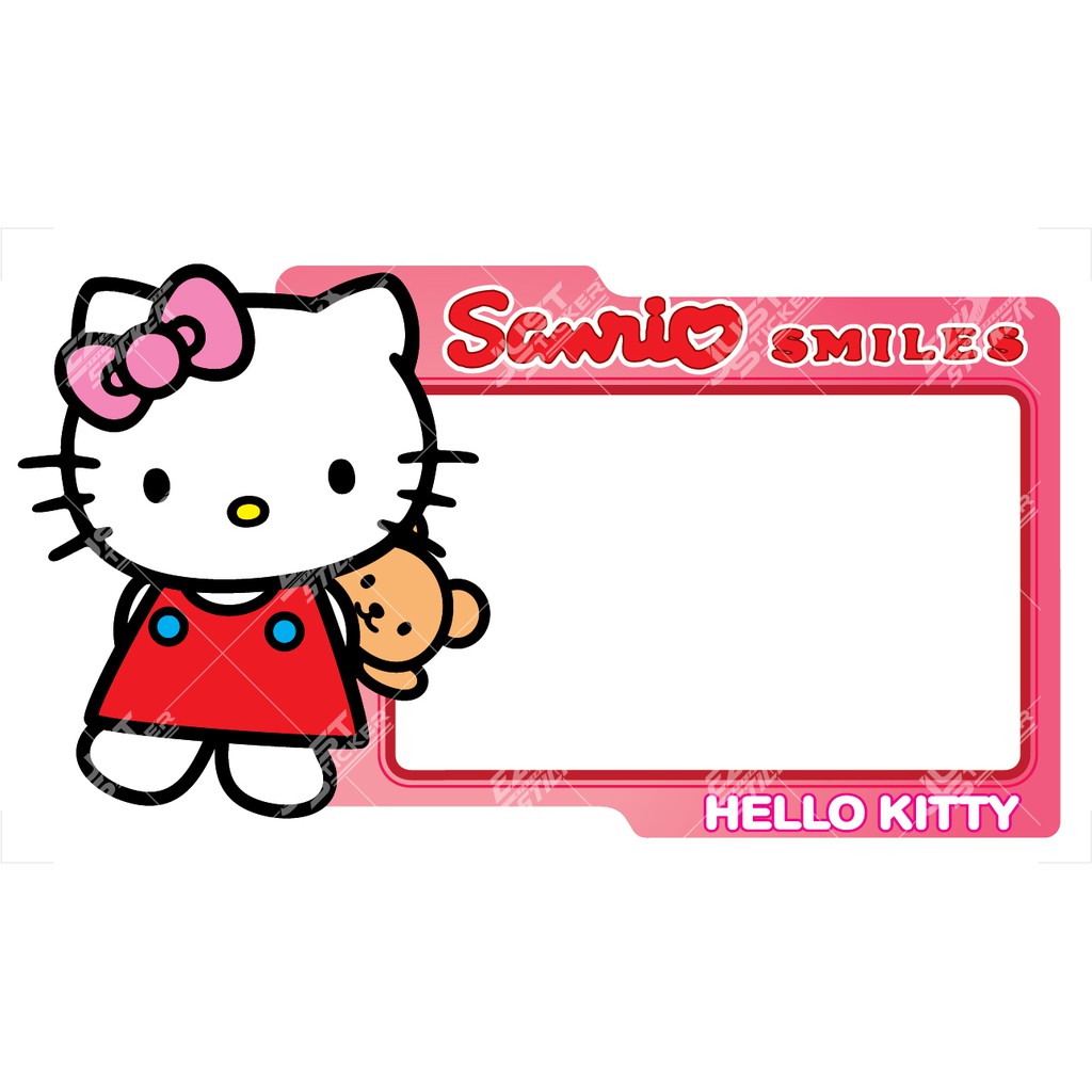 Roadtax Sticker / Decal Hello Kitty | Shopee Malaysia