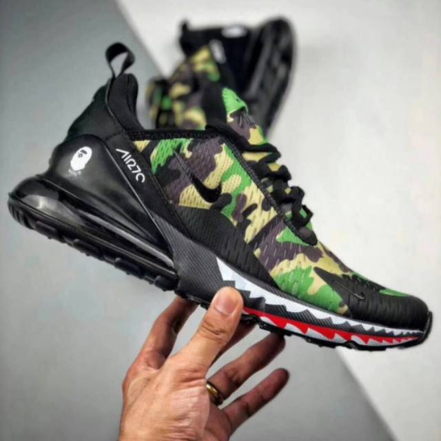 a bathing ape x nike air max 270