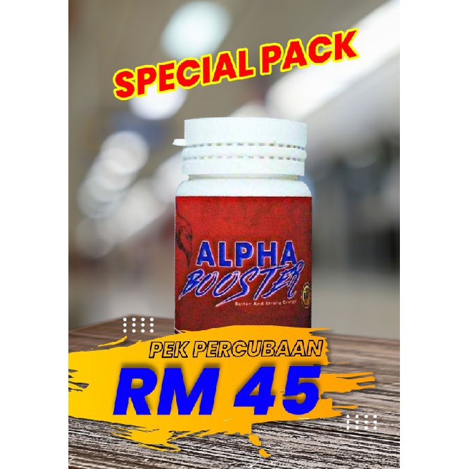 ( ALPHA BOOSTER ) UBAT KUAT LELAKI ORIGINAL  Shopee Malaysia