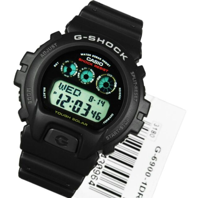 g shock dw 6900 solar