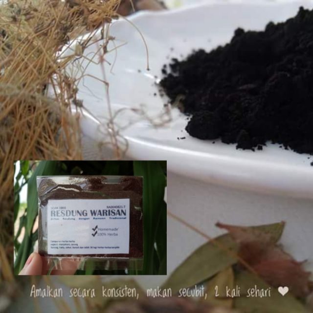 Ubat Resdung 100% Herba Ramuan Kampung Selsema Bersin 